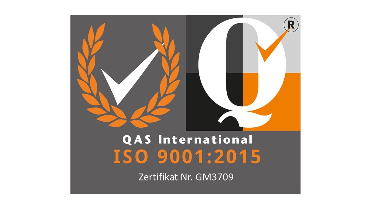 Unser ISO 9001 Zertifikat